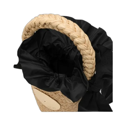 Straw Bucket Bag