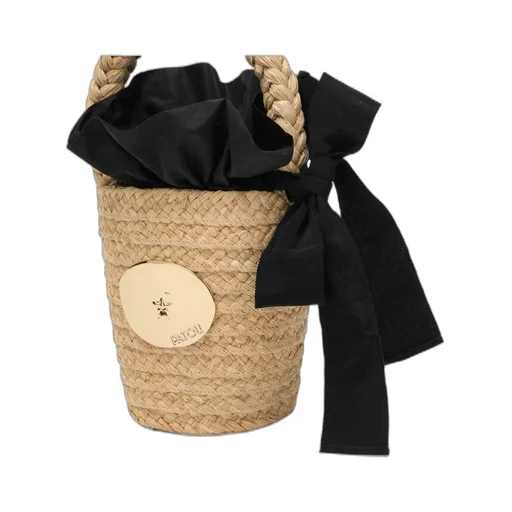 Straw Bucket Bag
