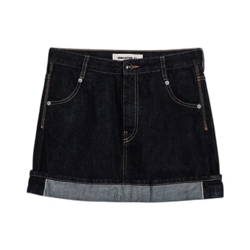 Denim Mini Skirt