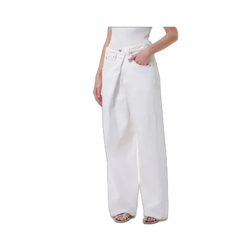 Agolde Vana Fold Wide-Leg Jeans