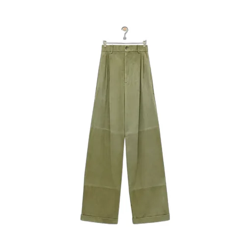 Belt-Loop Casual Pants
