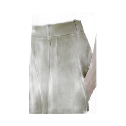 Belt-Loop Casual Pants