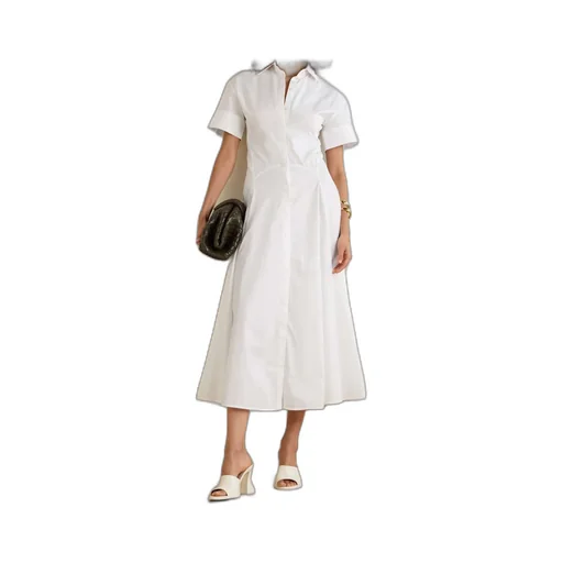Panelled Shirt Dress