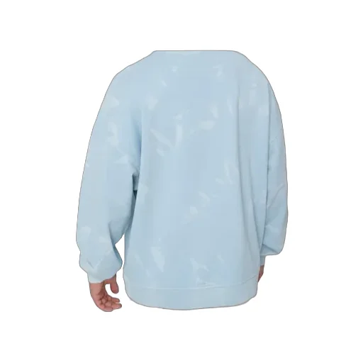 Nustroyos Tie-Dye Embroidered Sweatshirt