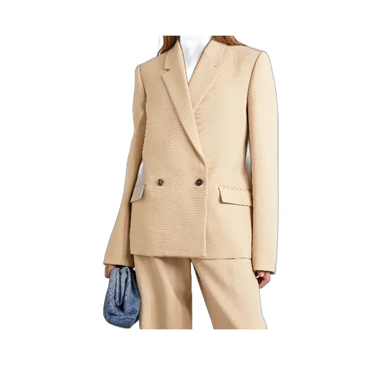 Double-Breasted Suit Jacket