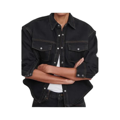 Denim Jacket With Chest Pockets