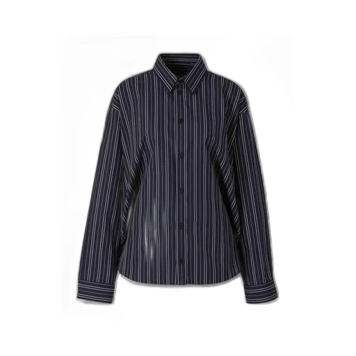 Pinstriped Long-Sleeved Shirt