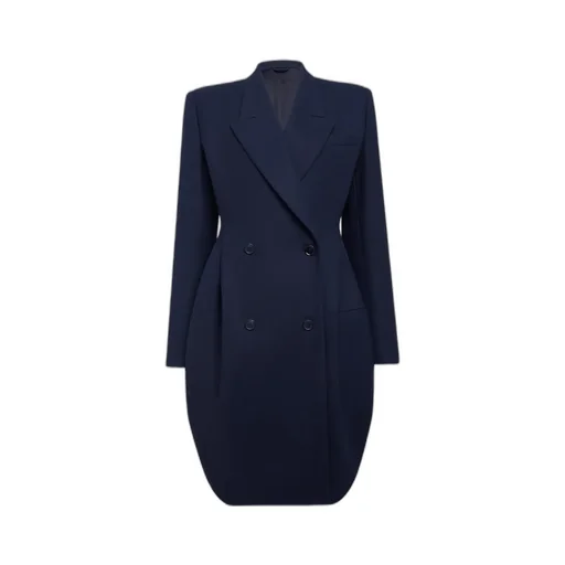 AlaÏA Round Double-Breasted Coat