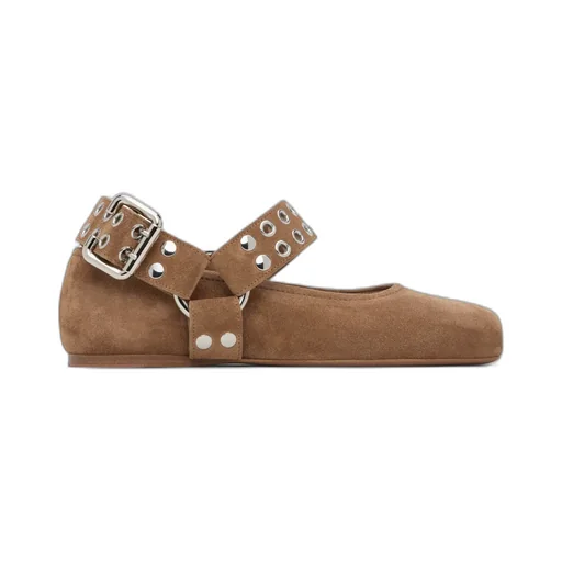 Alaa Biker Ballet Flats