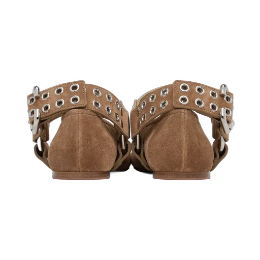 Alaa Biker Ballet Flats