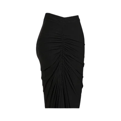 AlaÏA Soft Jersey Draped Skirt
