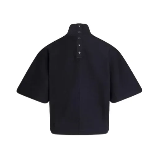 AlaÏA Ribbed High Neck T-Shirt