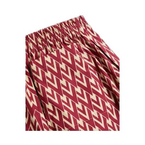 Valentino All-Over Geometric Printed Shorts