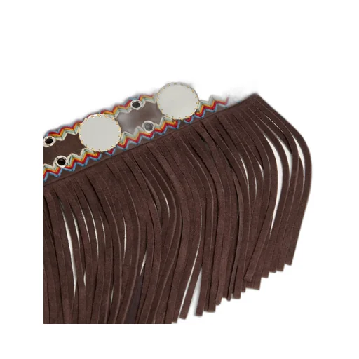 Valentino	NellcÔTe Fringed Edge Shoulder Bag