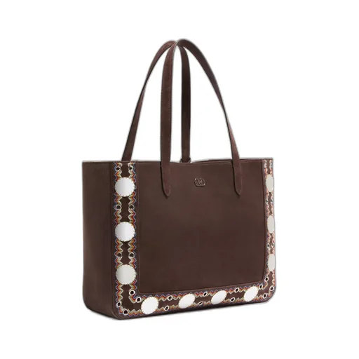 Valentino Logo Plaque Tote Bag