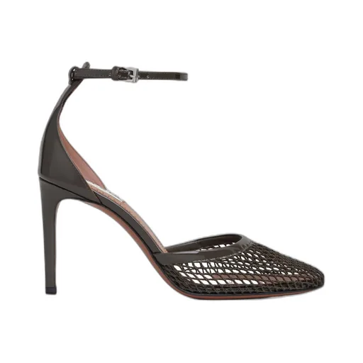 Fishnet Pointed Pumps