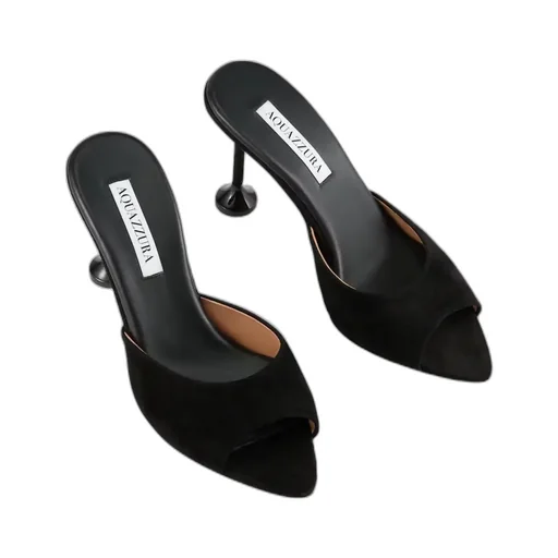 Aquazzura Bisous Slip-On Mules