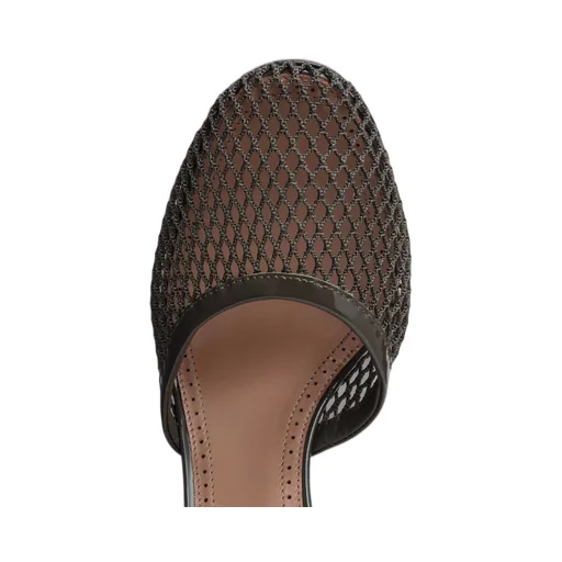 Fishnet Pointed Pumps