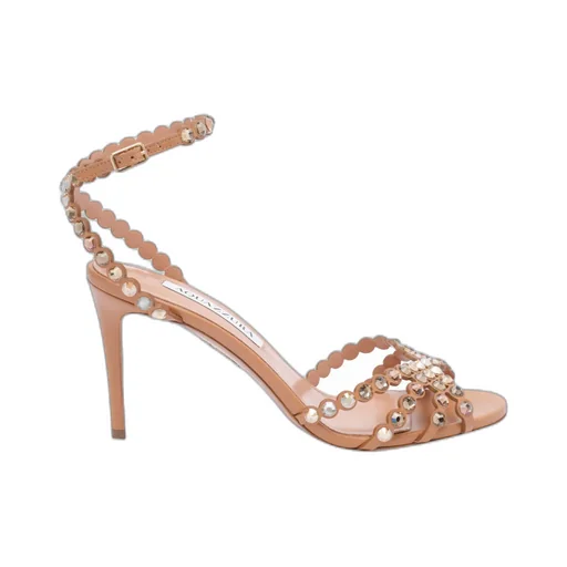 Aquazzura Embellished Heeled Sandals