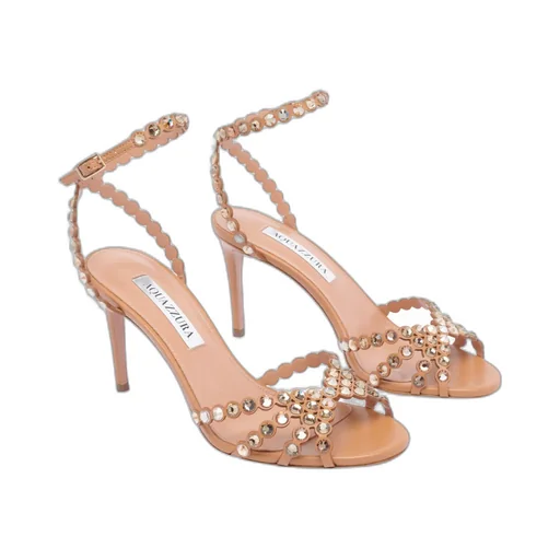 Aquazzura Embellished Heeled Sandals