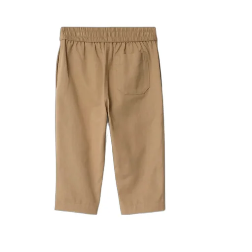 Burberry Kids Logo-Embroidered Trousers