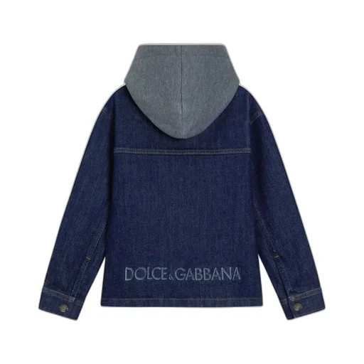 Embossed Embroidered Denim Jacket