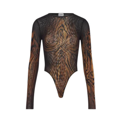 The Wood Mesh Bodysuit