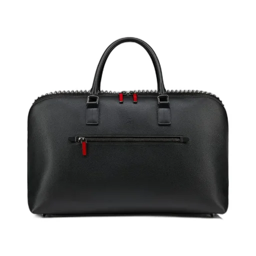 Studded Leather Tote Bag
