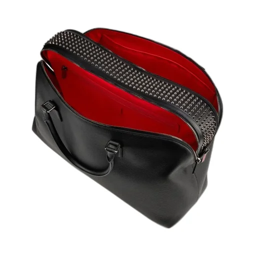 Studded Leather Tote Bag