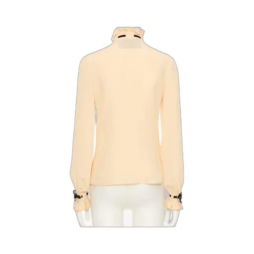 Valentino Ruffled Button-Up Shirt