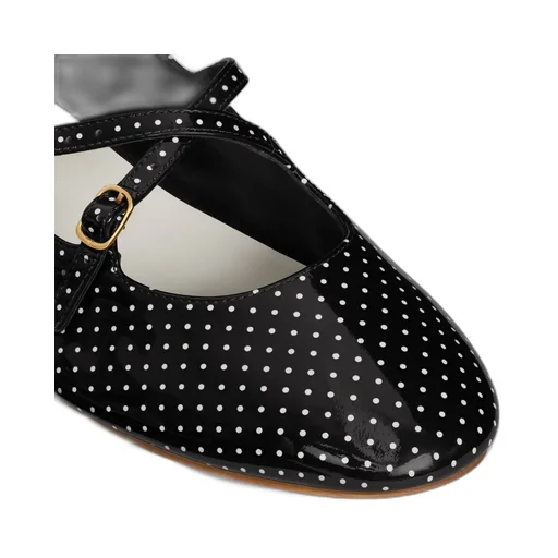 Dot Printed Ballet Shoes