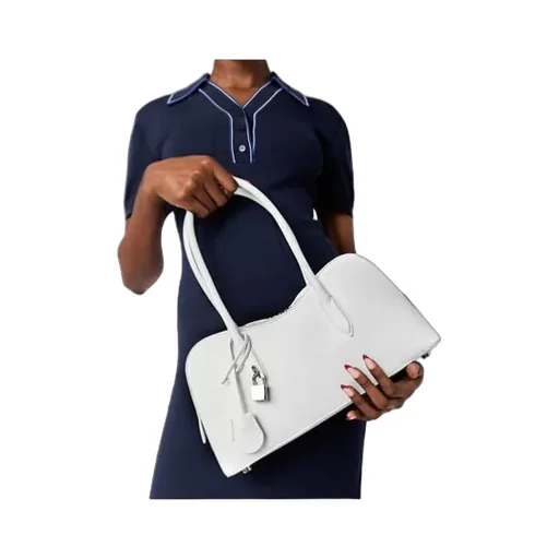 Stella Mccartney Stella Ryder Lock Plaque Shoulder Bag