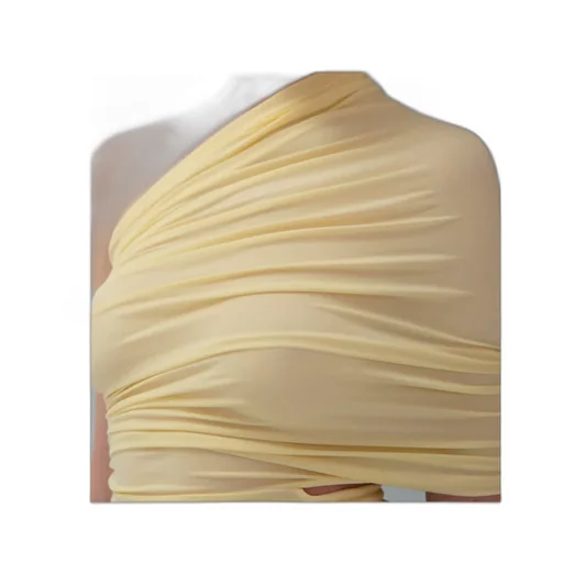 One Shoulder Wrap Top