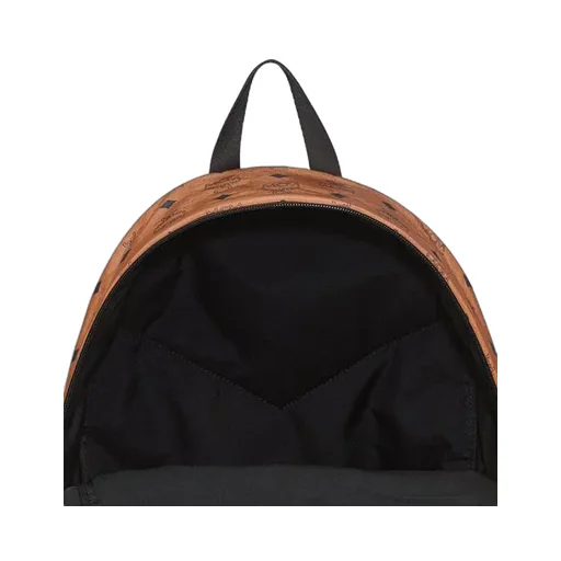 Mcm Logo Printed Backpack