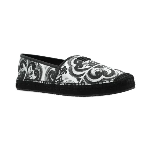 Dolce & Gabbana Majolica Printed Espadrilles
