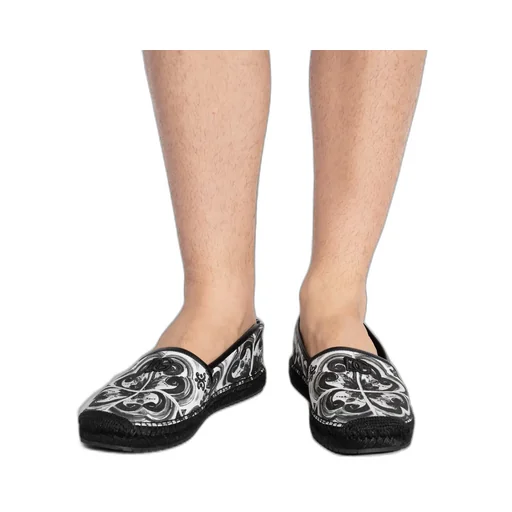 Dolce & Gabbana Majolica Printed Espadrilles