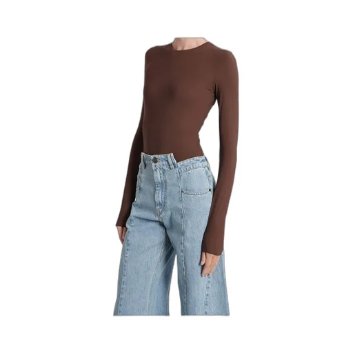 Maison Margiela Four-Stitch Long-Sleeved Bodysuit