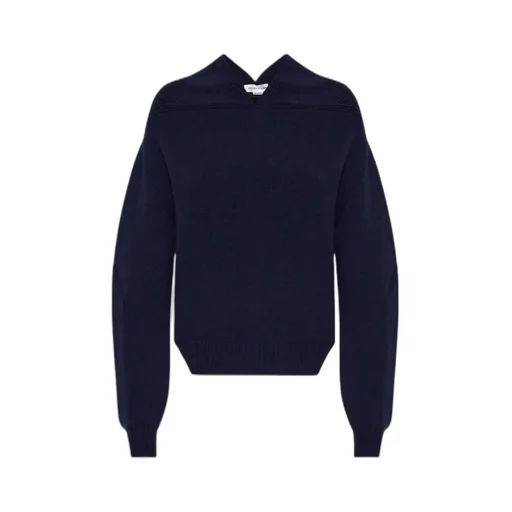 Victoria Beckham Long Sleeve V-Neck Jumper