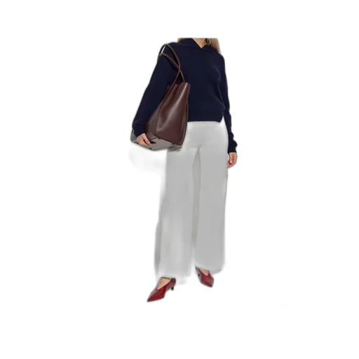 Victoria Beckham Long Sleeve V-Neck Jumper