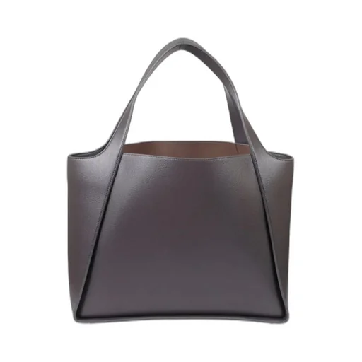 Stella Mccartney Logo Perforated Tote Bag