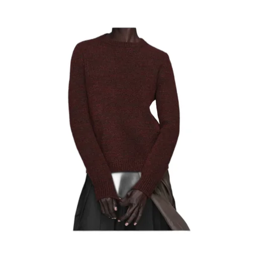 Crewneck Knit Top