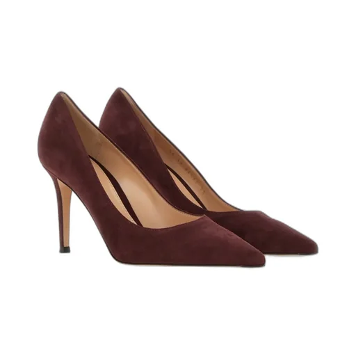 85Mm Leather Pumps