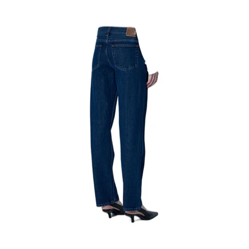 TotÊMe Logo Patch Straight-Leg Jeans