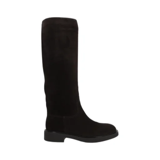 Gianvito Rossi Ascott Round Toe Boots