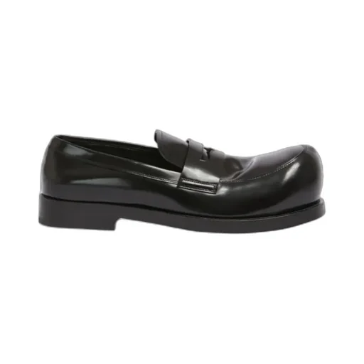 Black Leather New Wave Loafer