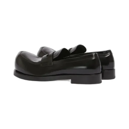 Black Leather New Wave Loafer
