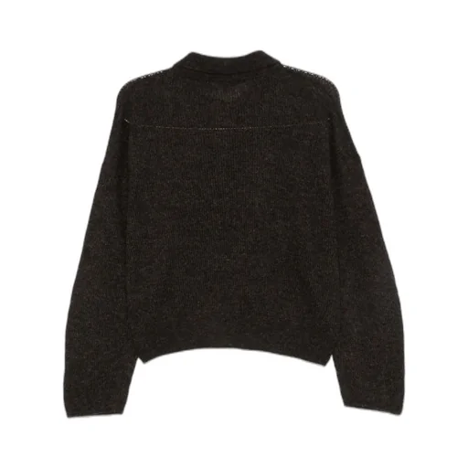 Button-Placket Sweater