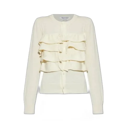 Comme Des Garons Comme Des Garons Ruffled Cardigan