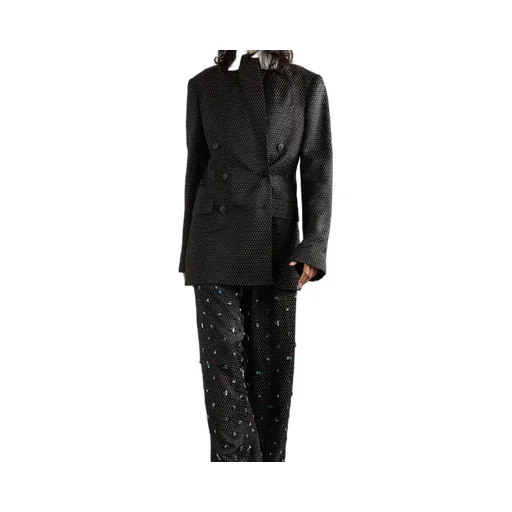 Double-Breasted Suit Jacket