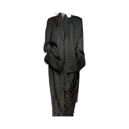 Double-Breasted Suit Jacket
